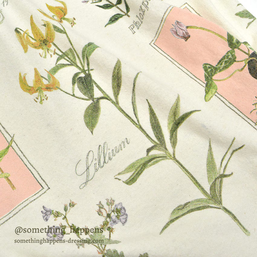 1990's REL-E-VANT PRODUCTS BOTANICAL ART PRINT T-SHIRT ... L