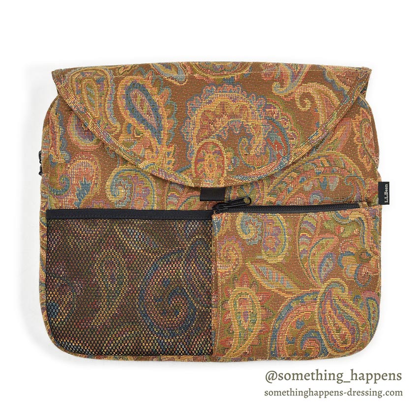 LLBEAN PAISLEY LAPTOP CASE...