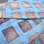 1950's PENNEY'S TOWNCRAFT PRINT FLANNEL SHIRT FADED...S