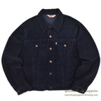1970's Levi's 70505-1517 CORDUROY JACKET DARK NAVY... 46