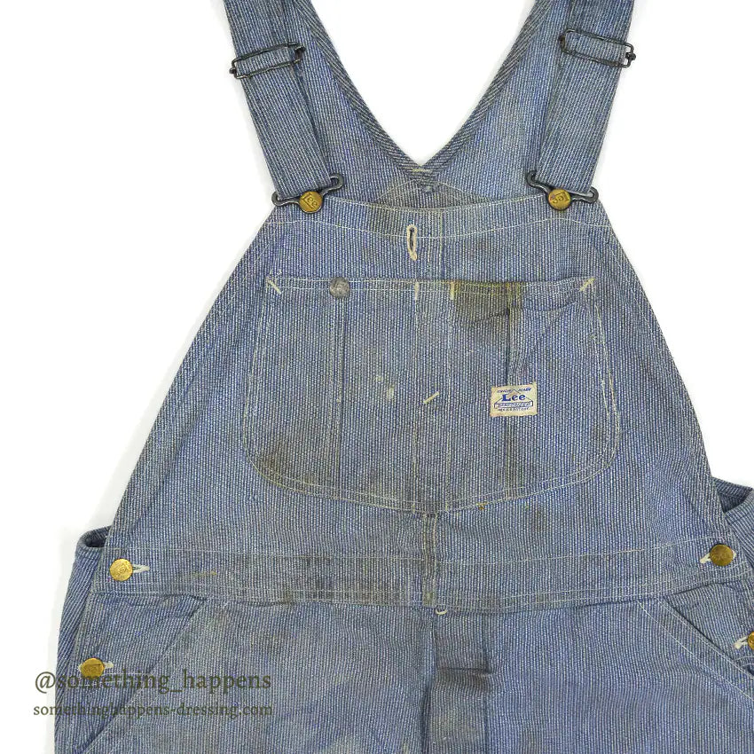 1940's Lee 96-SB PIN STRIPE OVERALL ... W40/L27