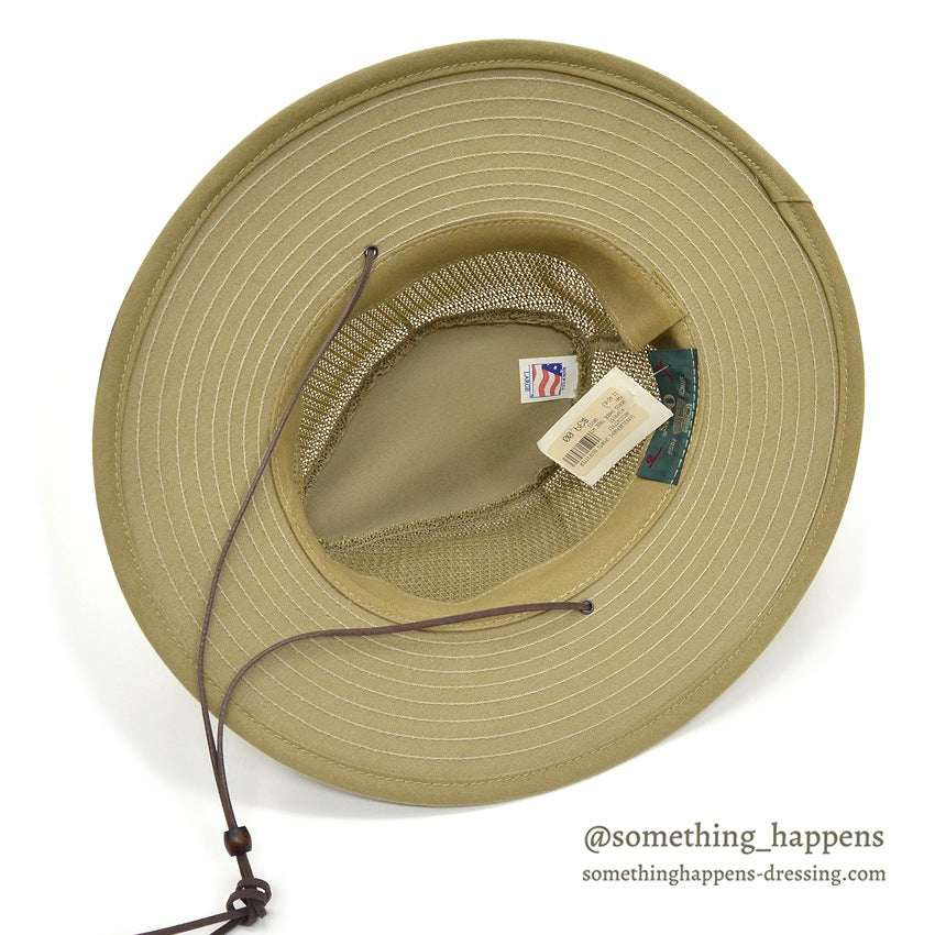 1990's DEADSTOCK ORVIS ANDROS SHADE TREE HAT TAN...L