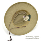 1990's DEADSTOCK ORVIS ANDROS SHADE TREE HAT TAN...L