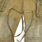 1940's USARMY WW2 M-1942 AIR BORNE JUMP TROUSERS D-DAY MODIFIED... W32/L31
