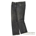 1990's Levi's 517 BLACK DENIM PANTS...W33/L29