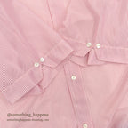 1960's~ Helen SOUTH VIETNAM SOUVENIR S/S SHIRT RED STRIPE ...