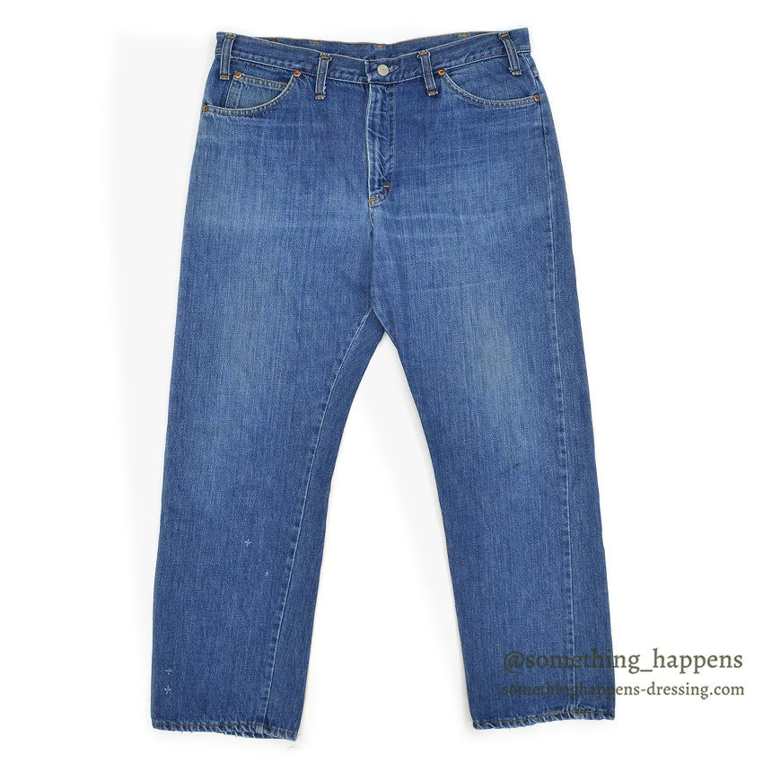 1970's JC PENNEY RANCHCRAFT DENIM PANTS...W36/L29