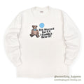 1980's STEDMAN TEDDY BEAR PRINT L/S T-SHIRT ... L