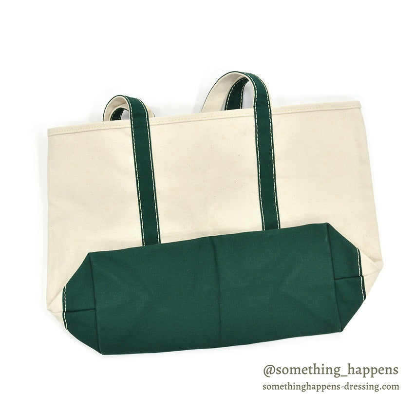 1990's DEADSTOCK LAND'S END CANVAS TOTE... LARGE