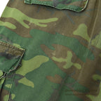 1970's USARMY ERDL MIX LEAF PANTS CRAZY PATTERN... MEDIUM-REGULAR
