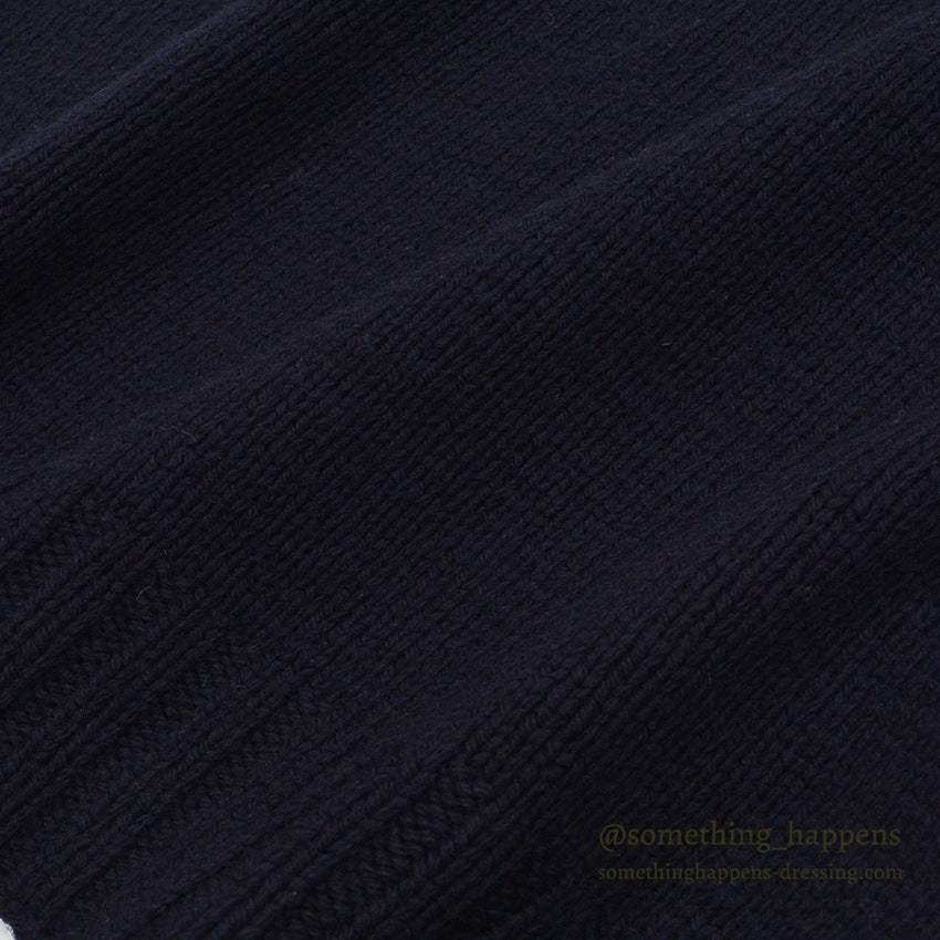 1940's AMERICAN RED CROSS WW2 TURTLE NECK WOOL SWEATER NAVY...