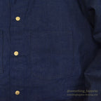 ~1960's DEADSTOCK UNKNOWN DENIM COVERALL BLANKET TWO TONE ... 42