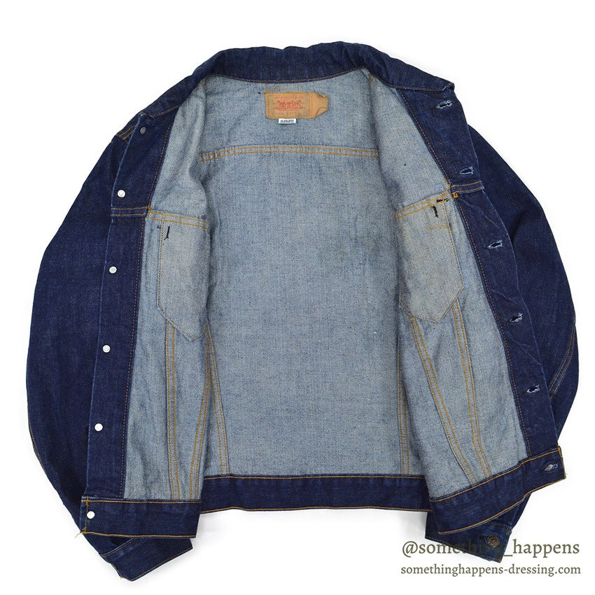 1970's Levi's 70505-0217 small-e DENIM JACKET ONE WASH... 46