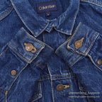 1980's CALVIN KLAIN DESIGNED DENIM JACKET... L