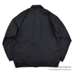 1970's CHMAPION BLACK NYLON COACH JACKET...