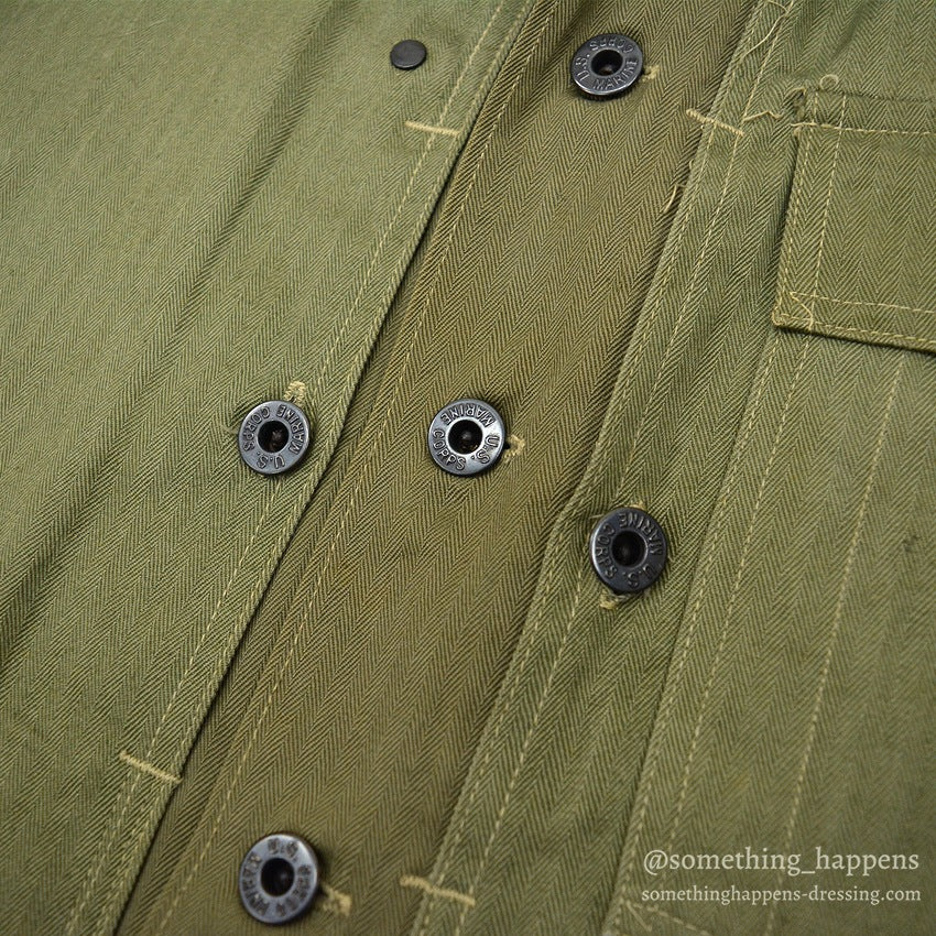 1940's U.S.M.C. P-44 HBT JACKET TWO TONE MINT ... 38