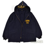 1960's USNAVAL ACADEMY CADET COAT WITH FLOCKY PATCH... M