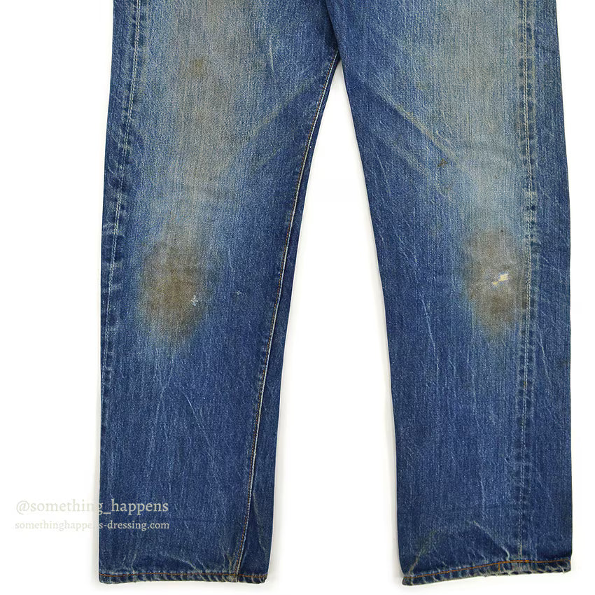 1960's SEARS INDIGO DENIM PANTS...W31/L30