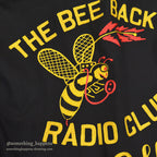 1960's OAKBROOK SPORTSWEAR BY SEARS THE BEE BUCK RADIO CLUB JACKET BLACK...