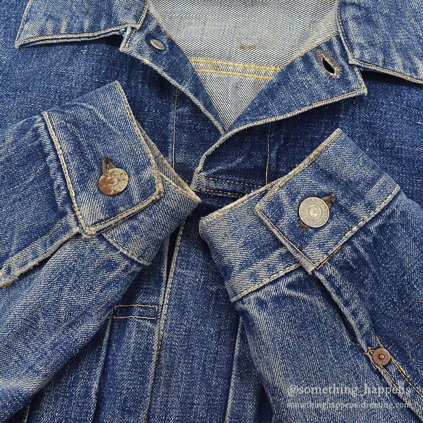 1950's LEVI'S 507XX TYPE2 DENIM JACKET ... Fits like 44
