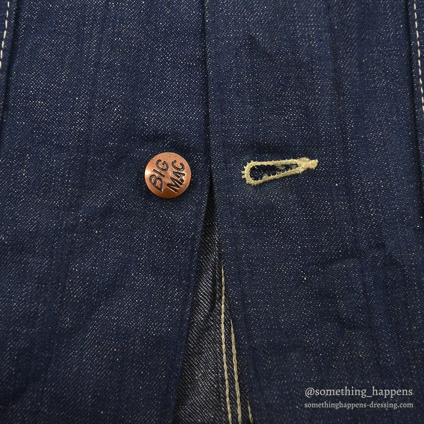 1950's~ DEADSTOCK BIGMAC PENNEYS DENIM COVERALL... 38