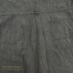 1950's VOISINEL GARMENT COMPANY BLACK COVERT COVERALL ... 40