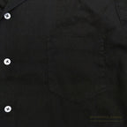 1960's~ BLACK OVERDYED S/S SHIRT ...