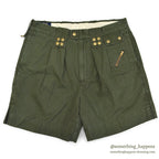 1990's WILLIS & GEIGER BUSH POPLIN SHORTS OLIVE ... W34