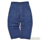 1940's WW2 DENIM TROUSERS ... W34