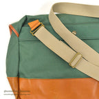 1960's DEADSTOCK LLBEAN HEAVY DUTY HAVERSACK / GREEN...