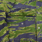 1970's UNKNOWN CIVILIAN TIGER STRIPE JACKET...
