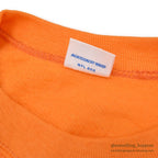 1960's DEADSTOCK BRENT ORANGE FREEDOM SLEEVE SWEAT SHIRT ... L