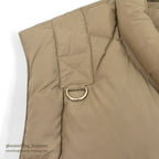 1970's MIGHTY-MAC NORSAC PRIME GOOSE DOWN VEST / TAN ... L