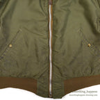 1950's B-15C OD FLIGHT JACKET / RARE COLOR ... 44