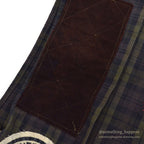 1960's GUN CLUB SHOOTING VEST / PLAID FABRIC ...