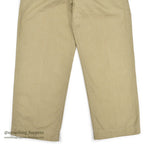 1950's U.S.ARMY TROUSERS, COTTON, KHAKI 1945 ... W34/L29