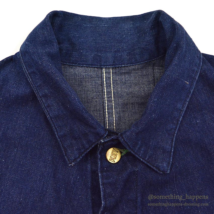 1950's MASTER KEY DENIM COVERALL / DARK...