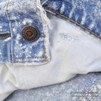1990's Levi's 506 ACID WASHED DENIM PANTS ... W32/L30