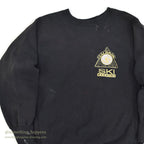 1990's CHAMPION SALOMON REVERSE WEAVE SWEAT SHIRT / BLACK ... L