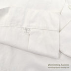 1960's THE CONQUEROR CHAIN ​​STITCH TWO-TONE BOWLING SHIRT...M