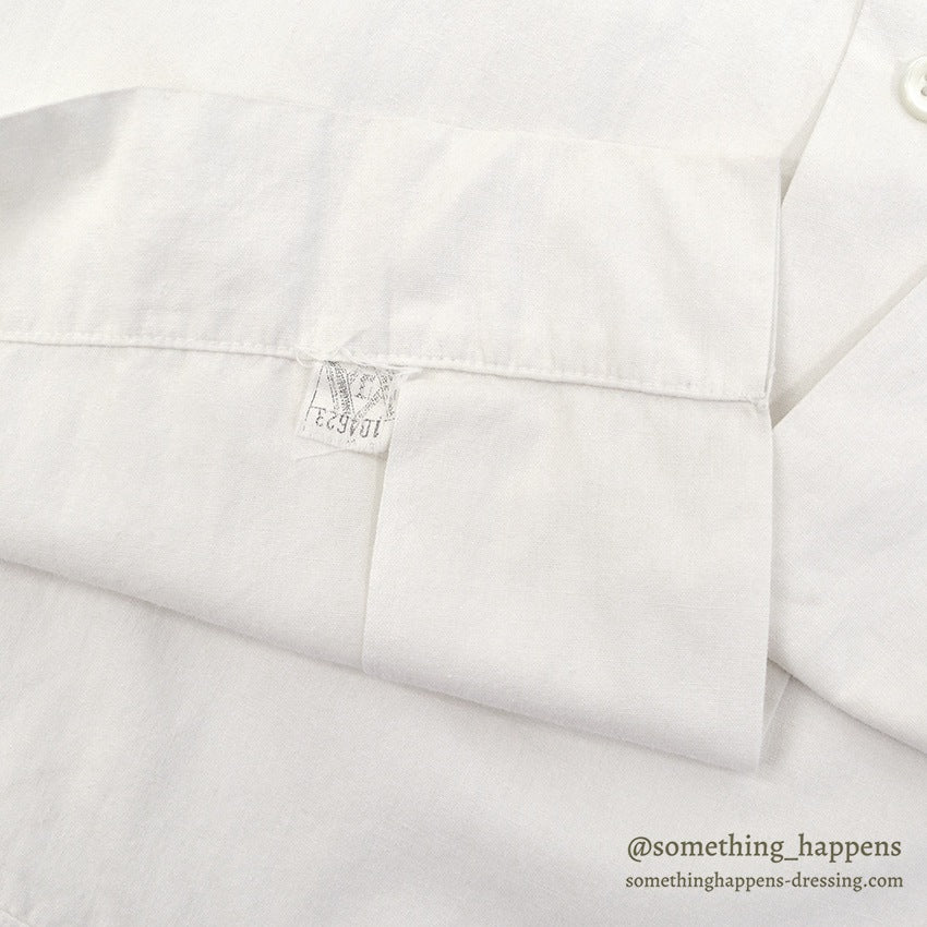 1960's THE CONQUEROR CHAIN ​​STITCH TWO-TONE BOWLING SHIRT...M