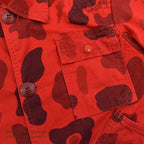 1960's~ VIST-O-FLAGE RED DUCK HUNTER CAMO JACKET...