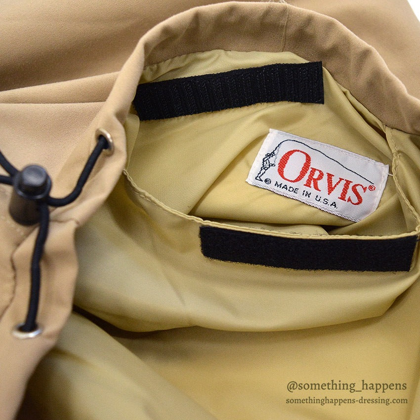 1980's DEADSTOCK ORVIS GORE-TEX PANTS / SAND ... M
