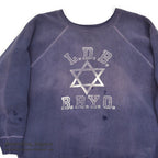 1960's CHAMPION NAVY FADED SWEAT SHIRT ... Fits XL