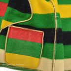1930's ZERO KING STRIPED WOOL BLANKET JACKET / SHORT STYLE ...
