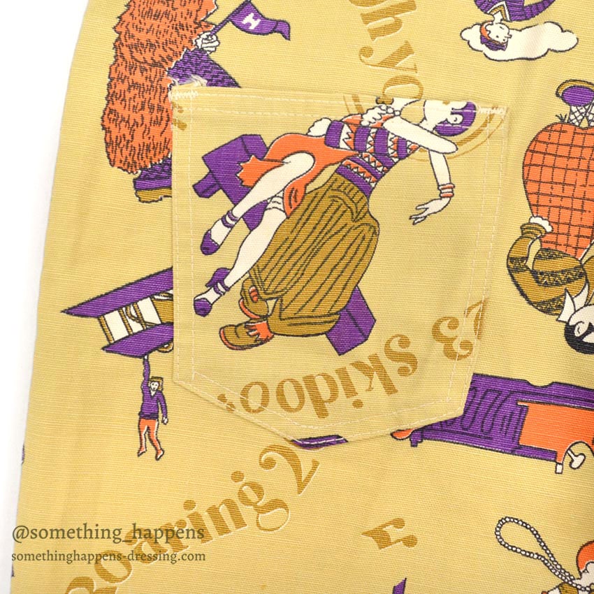 1970's YALE Roaring20's IVY CUT OFF SHORTS ... W34