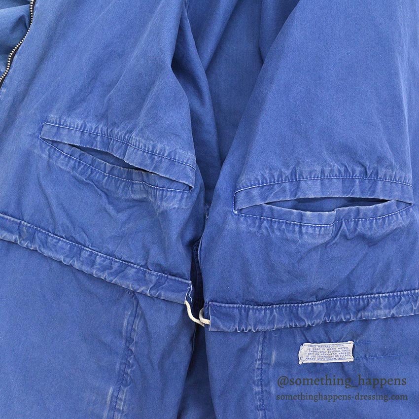 1960's~ REI VENTILE PARKA / FADED BLUE ... L