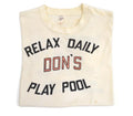 60's　CHEROKEE 'RELAX DAILY…'  GO KART 両面プリント 染み込み Tシャツ レア　SIZE M