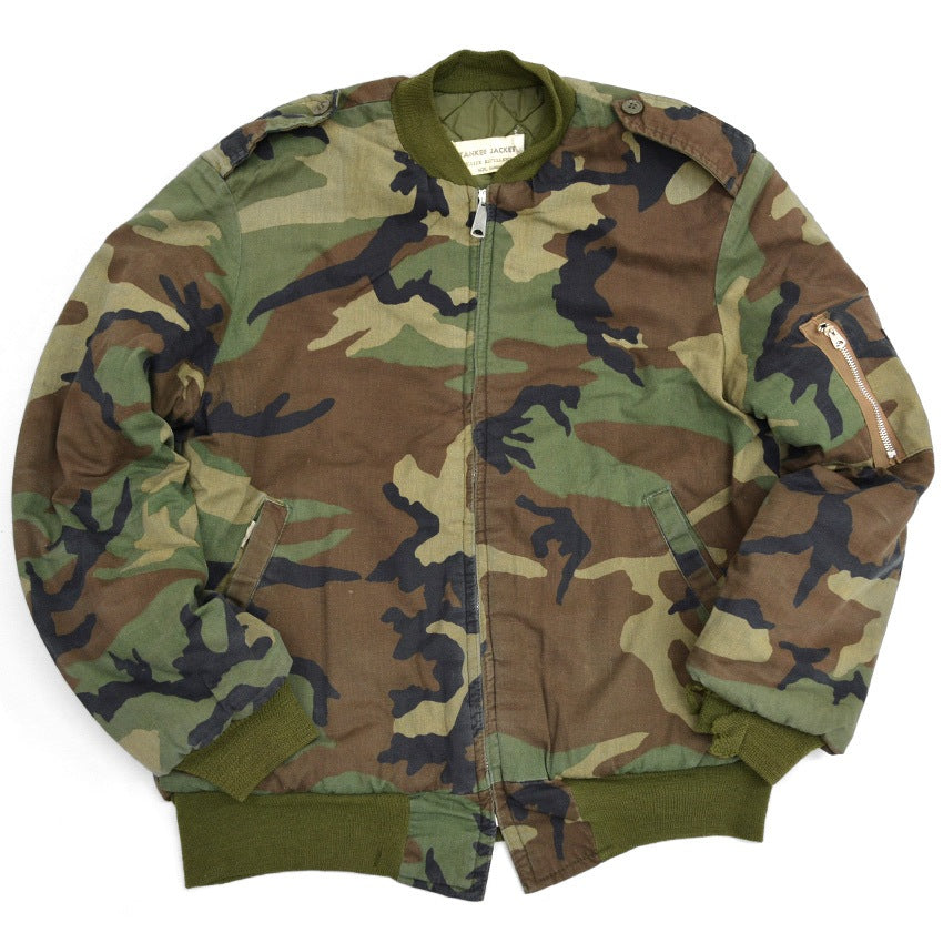 60's PIONEER 'TANKER JACKET' MA-1 style jacket... M