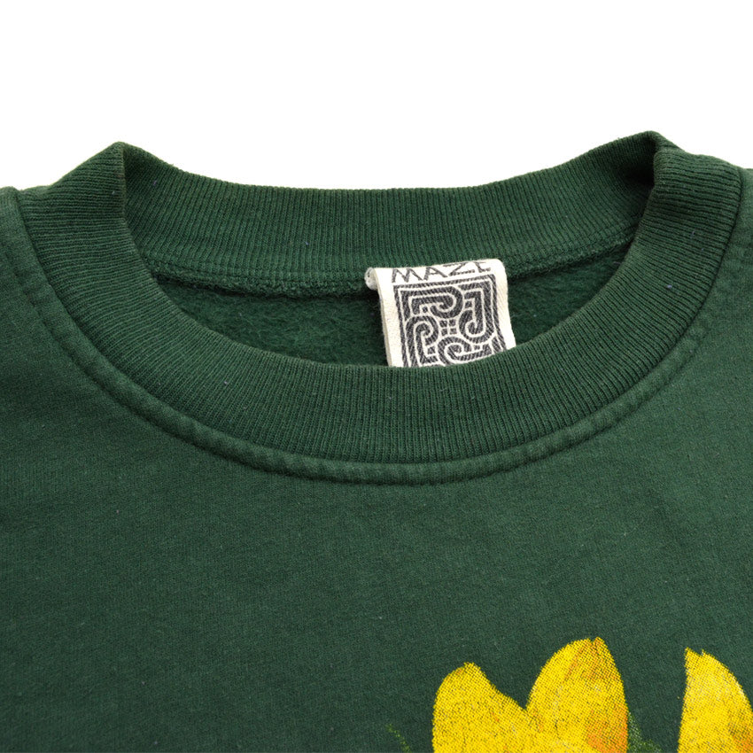 90's MAZE 'Sunflower' Sweatshirt... L